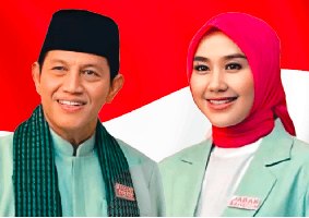 Foto Paslon Pilgub Jawa Barat No. Urut 1 : Drs. KH. Acep Adang Ruhiat, M.Si. - Gitalis Dwinatarina, S.Pd., M.Sos.