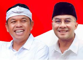 Foto Paslon Pilgub Jawa Barat No. Urut 4 : H. DEDI MULYADI, S.H., M.M. - H. ERWAN SETIAWAN, S.E.