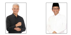Foto Paslon PILPRES No. Urut 3 : H. GANJAR PRANOWO, S.H., M.I.P. - Prof. Dr. H. M. MAHFUD MD
